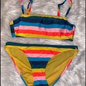 stripped bathing suit